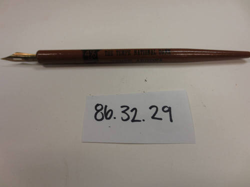 The Tempe National Bank fountain pen
