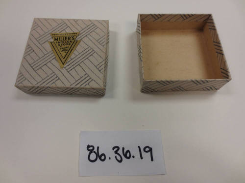 Box from Miller's Indian Store