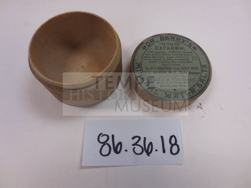 Box for Mineral Salts
