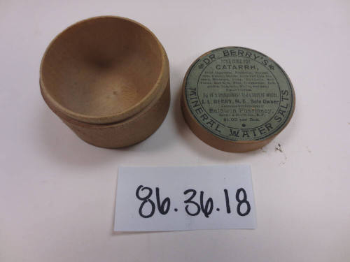 Box for Mineral Salts