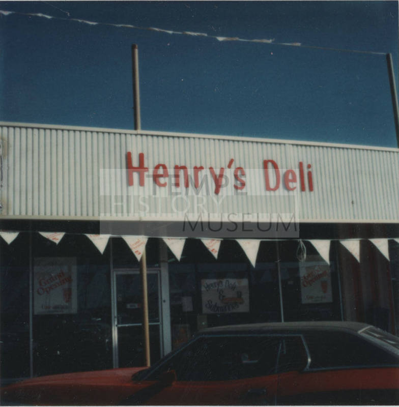 Henry's Deli and Submarine Shop - 113 East Southern Avenue, Tempe, Arizona