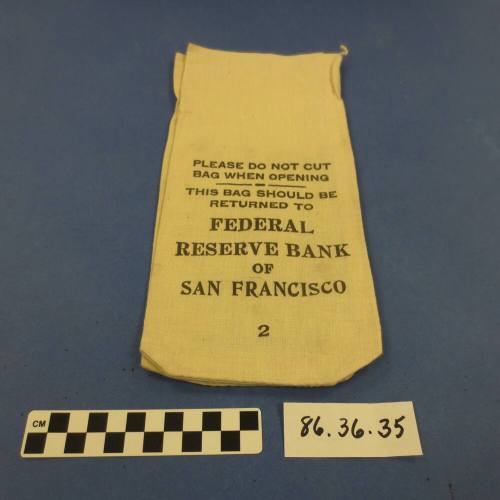 Bank bag.