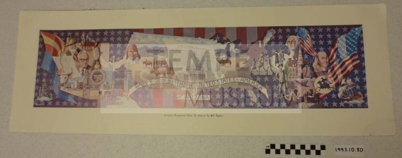 Arizona's Bicentennial Salute to America Poster