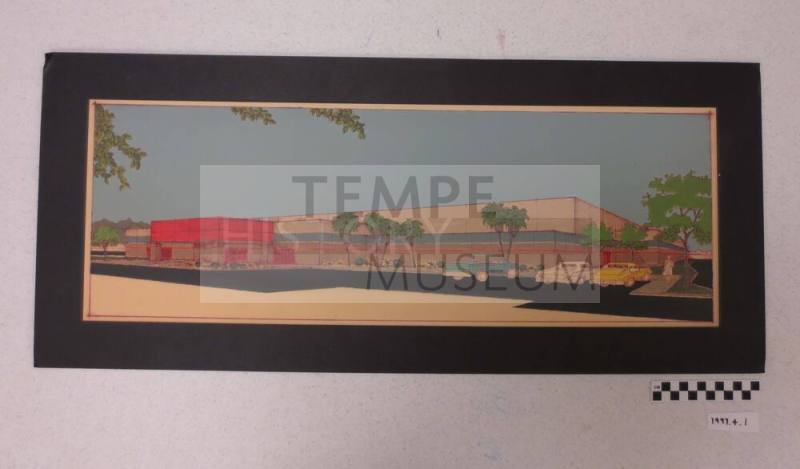 Rio Salado Proposed Ice Rink Building Illustration