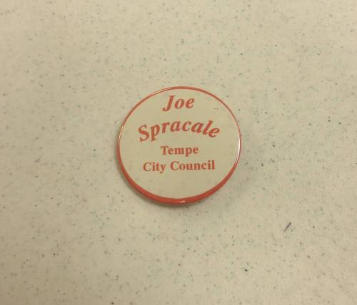 Joe Spracale Tempe City Council pin