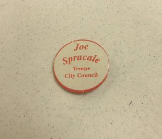 Joe Spracale Tempe City Council pin