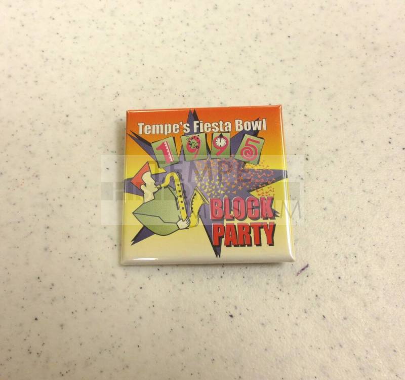 Fiesta Bowl Black Party pin