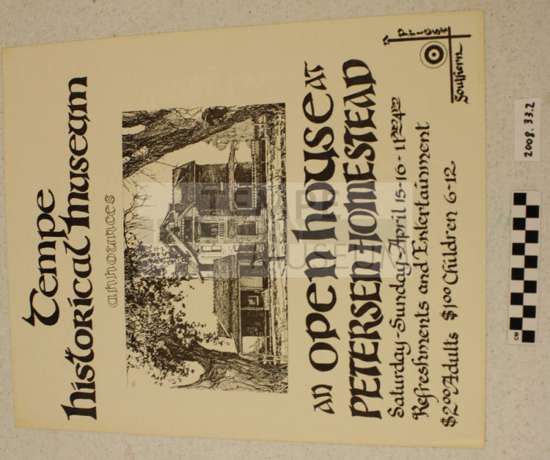 Petersen Open House poster