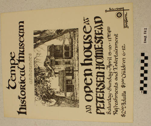 Petersen Open House poster