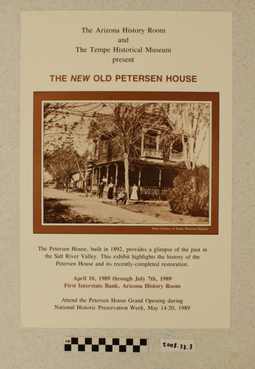 The New Old Petersen House poster