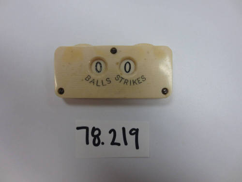 Baseball ball and strike pitch counter