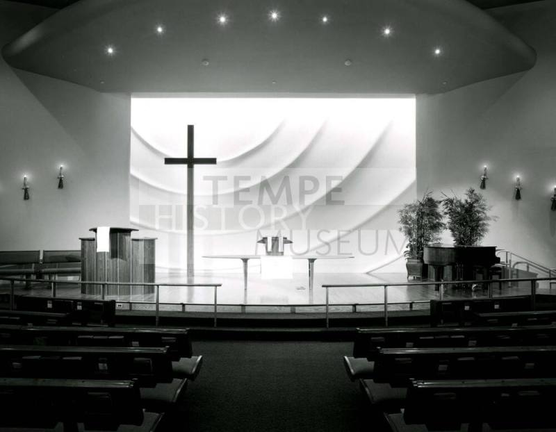 Tempe Houses of Worship photography project, Tempe First United Methodist Church