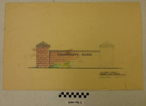 University Park George Ditch Marker