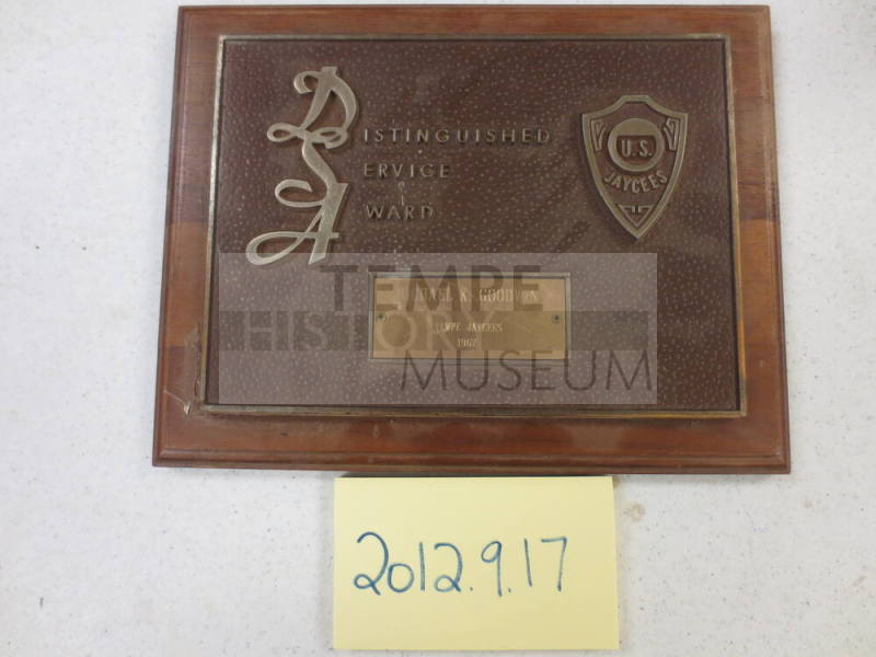 Michael Goodwin plaque