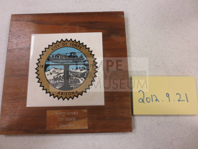 Kemper Goodwin City of Tempe Award