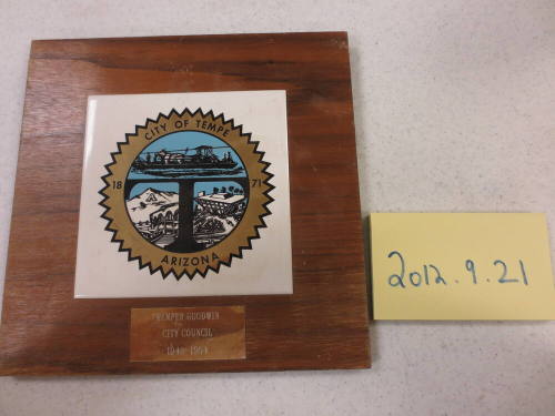 Kemper Goodwin City of Tempe Award