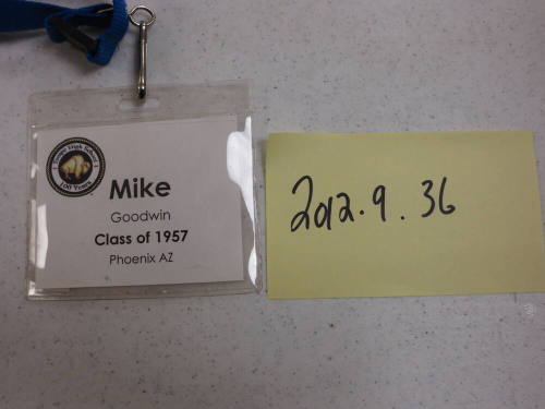 Michael Goodwin High school reunion ID
