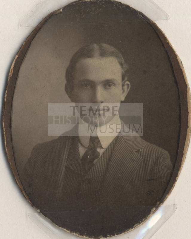 Carl Hayden as a young man