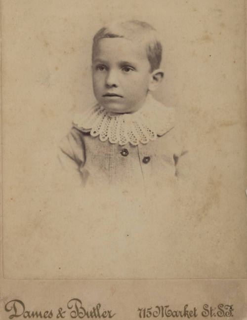 Carl Hayden as a child