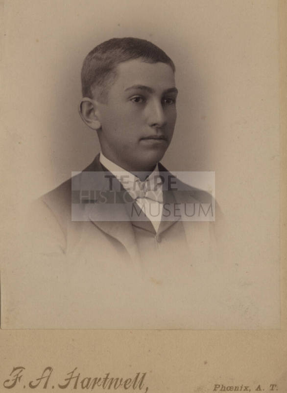 Carl Hayden as a young boy