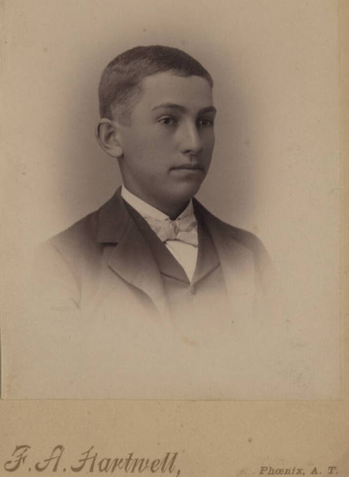 Carl Hayden as a young boy