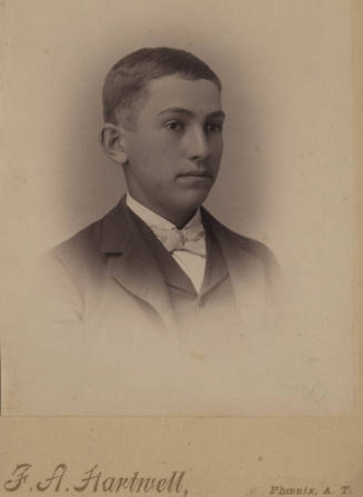 Carl Hayden as a young boy