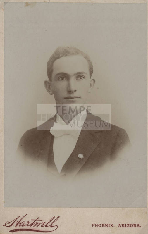 Carl Hayden as a young man