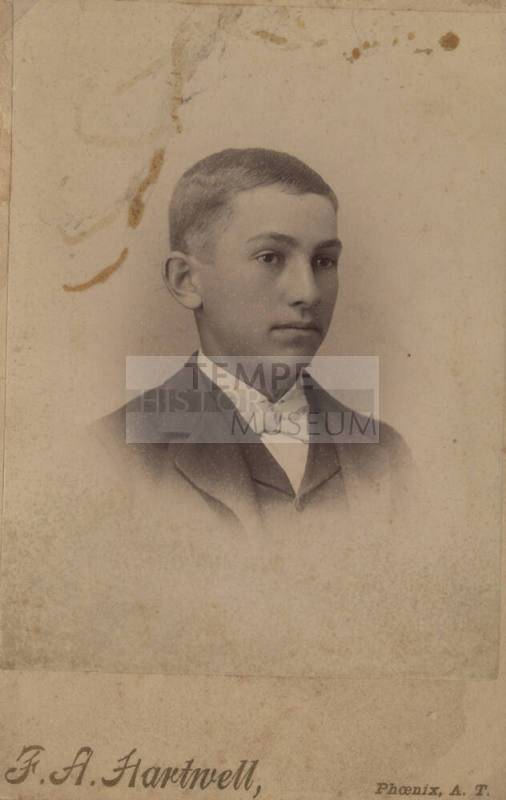 Carl Hayden as a Boy
