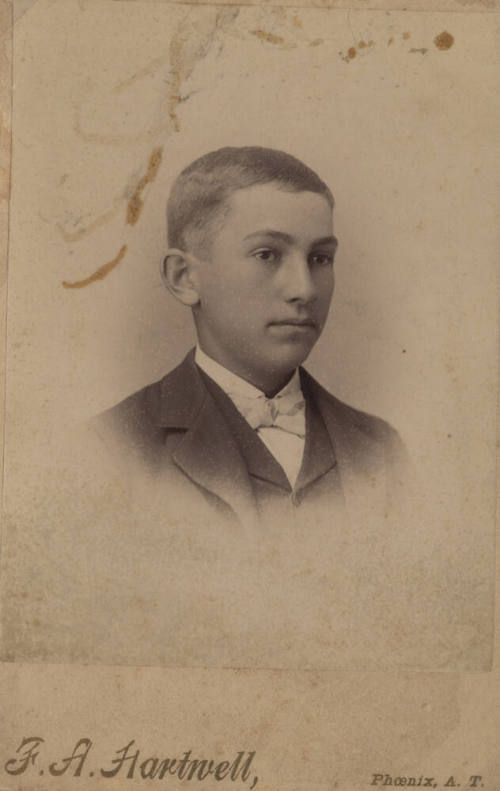 Carl Hayden as a Boy