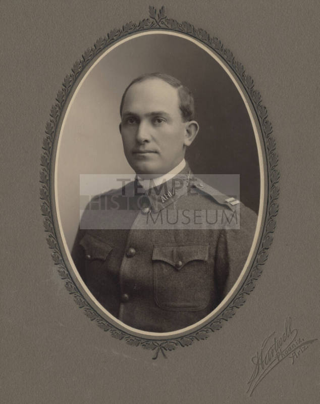 Carl Hayden in AZ Territorial Guard Uniform
