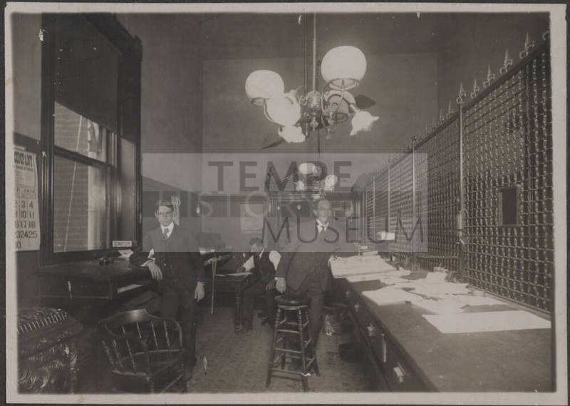Carl Hayden at Financial Office