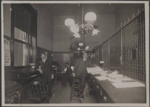 Carl Hayden at Financial Office