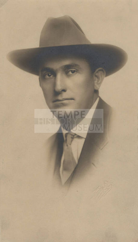 Carl Hayden Portrait as Sheriff