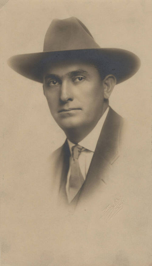 Carl Hayden Portrait as Sheriff