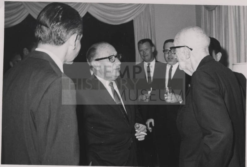 Carl Hayden with the President Francisco Orlich Bolmarich of Costa Rica