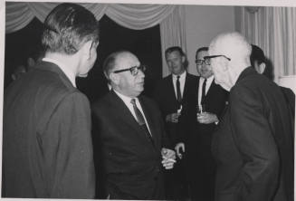 Carl Hayden with the President Francisco Orlich Bolmarich of Costa Rica