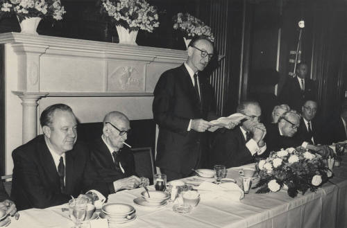 White House dinner presentation