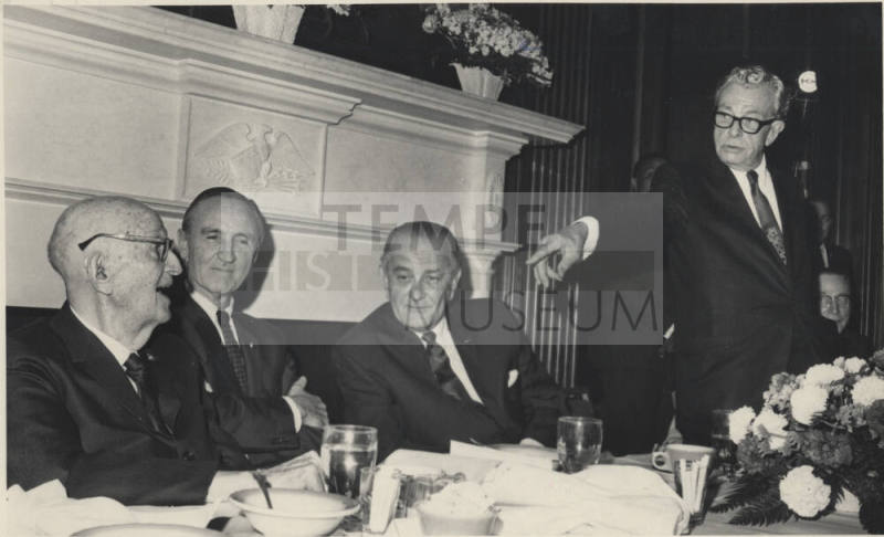 Group at Banquet L. B. Johnson