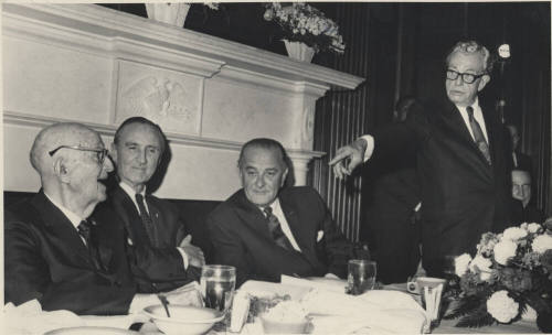 Group at Banquet L. B. Johnson
