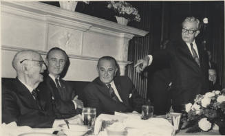 Group at Banquet L. B. Johnson