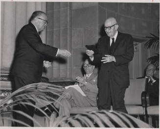 J. E. Hoover Presents Award to Carl Hayden