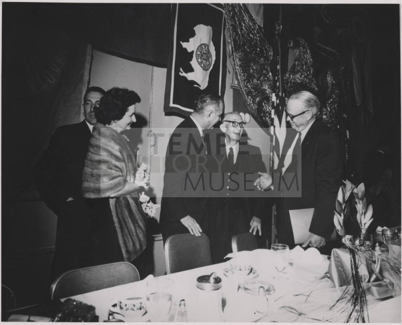 Senator Hayden attending dinner with officials