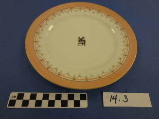 Plate, dinner