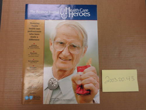 The Business Journal, Health Care Heroes Magazine, August 2002.