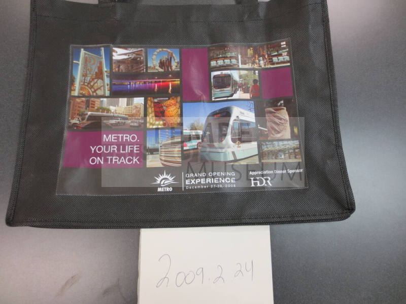 METRO Rail Grand Opening Tote Bag