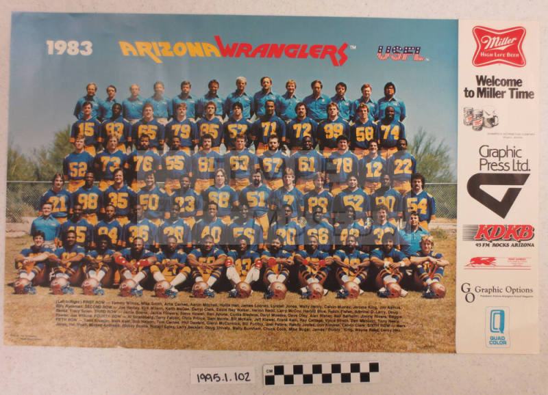 Team Photo of the Arizona Wranglers