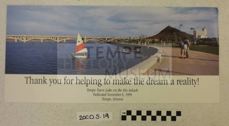 Thank You, Tempe Town Lake Poster
