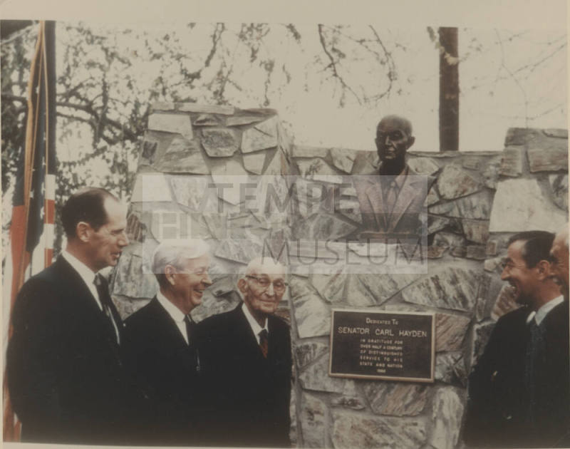 Dedication of Monument to Senator Carl Hayden
