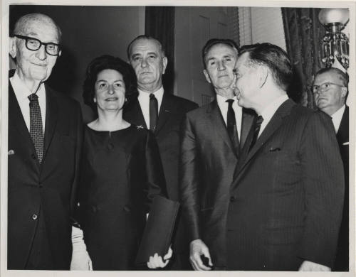 Carl Hayden at the White House