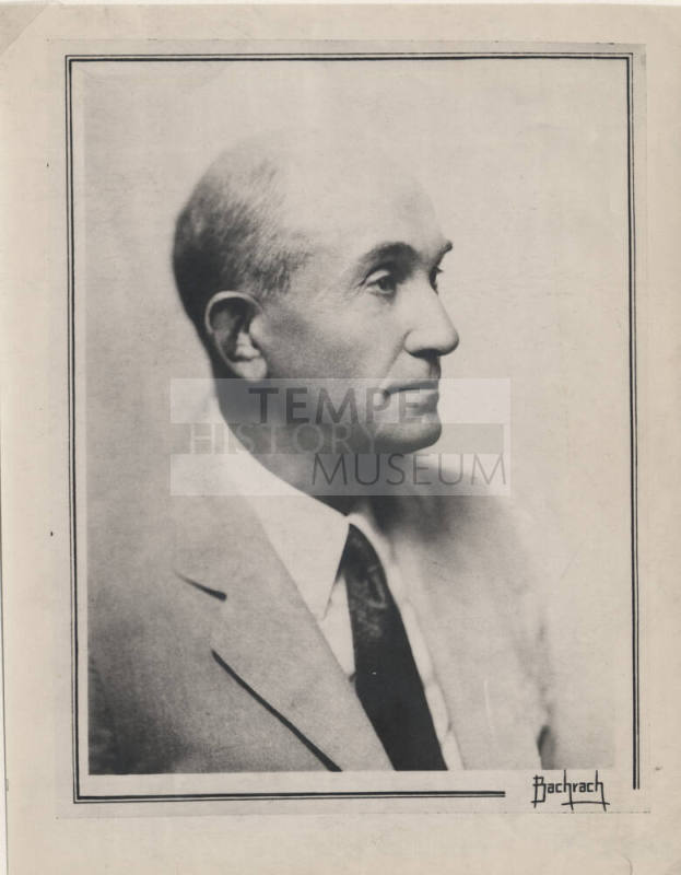 Bachrach Portrait Bust of Carl Hayden